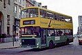 Strathclyde PTE RV type bodied Volvo Ailsa, pictured in Glasgow in 1984