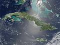 Cuba as seen from space