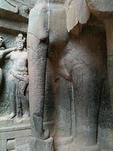 Right panel elephant