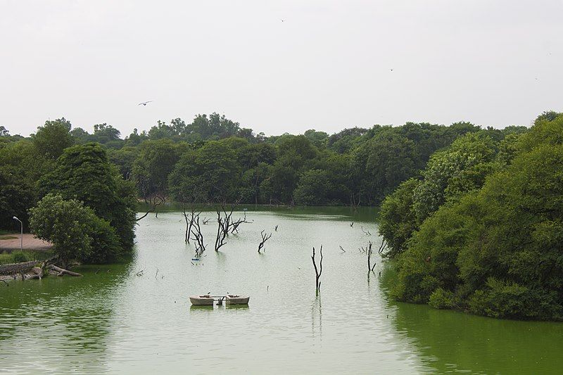 File:Hauz Khas Lake.jpg