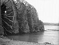 1911,Water wheels of Ajmiyeh, on the Euphrates near Rawa, and Ana, in Mesopotamia (Now Iraq).