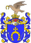 Coat of arms of Grębecki family from Brześć-Kujawski 18th century