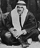 Sa'id al-'As seated with his rifle, 1925-26