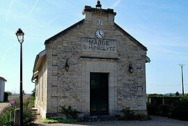 The town hall in Saint-Hippolyte