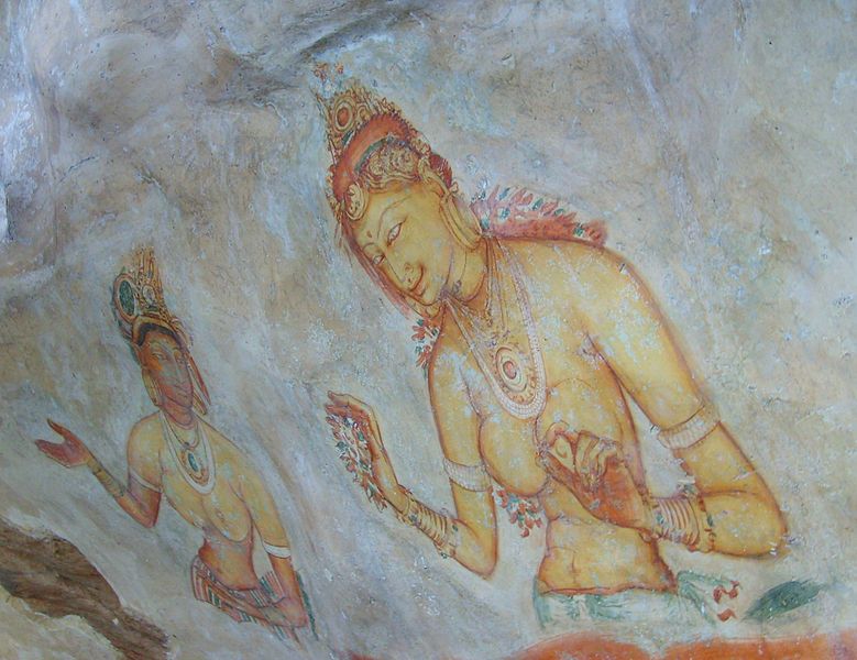 File:Sigiriya frescoes.jpg