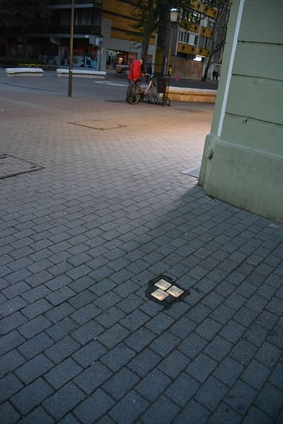 File:Stolpersteine in Békéscsaba.JPG