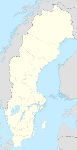 Location of teams in 2020–21 Svensk Handbollselit (SHE)