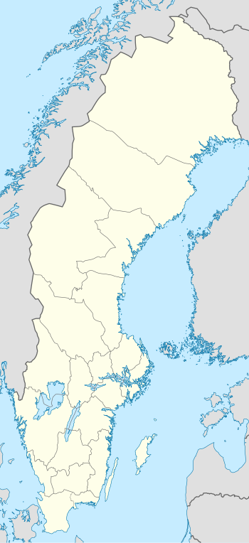 Location of teams in 2022/2023 Handbollsligan