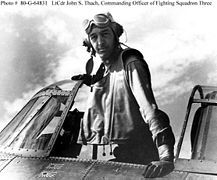 LCDR John S. Thach, CO of VF-3