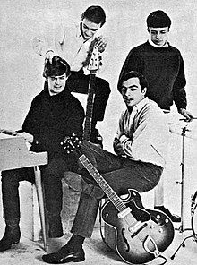 The Remains in 1966 Clockwise from top-left: Vern Miller, Chip Damiani, Barry Tashian, Bill Briggs