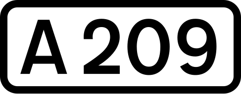 File:UK road A209.svg