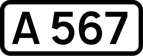 File:UK road A567.svg