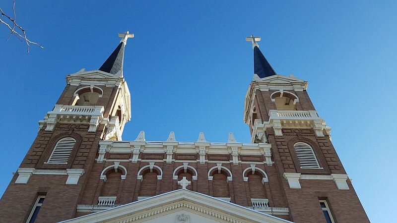 File:Aloysius Church Steeples.jpg