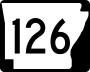 Highway 126 marker