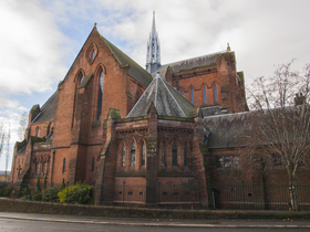 View of Barony Hall's west-facing side as seen from Castle Street