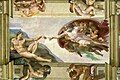 Image 13The Creation of Adam is one of the scenes on the ceiling of the Sistine Chapel of the Vatican, painted by Michelangelo sometime between 1508 and 1512. (from Culture of Italy)