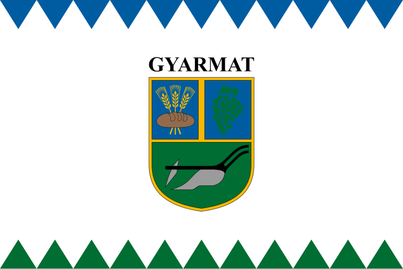 File:Flag of Gyarmat.svg