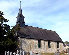 The church in La Boissière