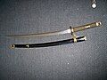 World War II Japanese naval officers sword kai gunto.