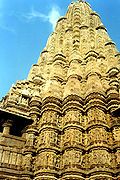 Main tower or spire of the Kaṇḍāriyā Mahādeva Temple