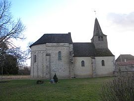 The church in Combertault