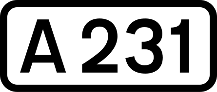 File:UK road A231.svg