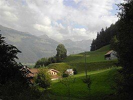 Landscape at Bas-Intyamon