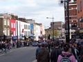 Average street, here Camden. Ordinary people and not the very centre of the city, this is the real city.