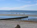 A groyne at Crescent Beach.