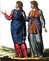 Image 57A 19th century depiction of Dacian women (from History of Romania)