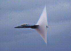 F/A-18 at transonic speeds