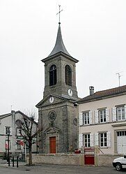 The church in Mazeley