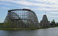 'Wolverine Wildcat, a Custom Coasters wooden roller coaster