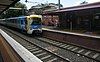 Sandringham bound siemens arriving at Middle Brighton platform 2