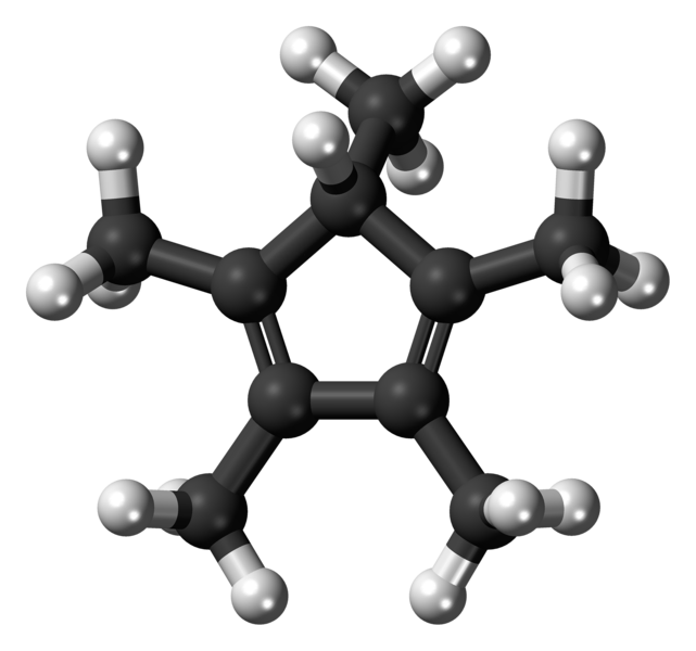 File:Pentamethylcyclopentadiene molecule ball.png