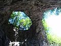 Little Natural Bridge, seen from below