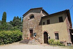 The church of Sant'Andrea in Sant'Andrea a Montecchio