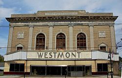 The former Westmont Theater, now a gym, is located on Haddon Avenue