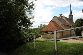 The church in Les Monceaux