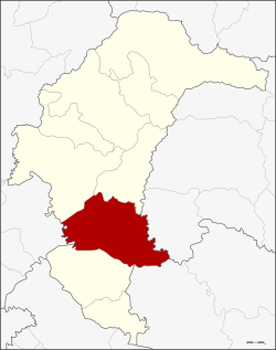 District location in Yasothon province