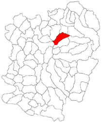 Location in Caraș-Severin County