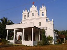 Church on the formeri island.