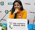 World no. 11 Harika Dronavalli played on board one for India.