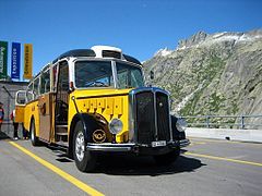 Saurer PostBus, c.1950