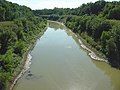 The Saline River of southeastern Illinois where John Crenshaw at the Illinois Salines leased out Kentucky slaves who boiled down salt brine water from the river into usable salt for sale.