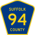 County Route 94 marker