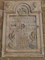 Plaque of remembrance at the Geistermühle House