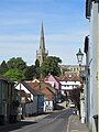 Thaxted Church, dominating the skyline of the town