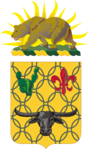 149th Armored Regiment coat of arms