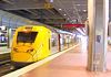 Arlanda Express Train at Stockholm Central Station